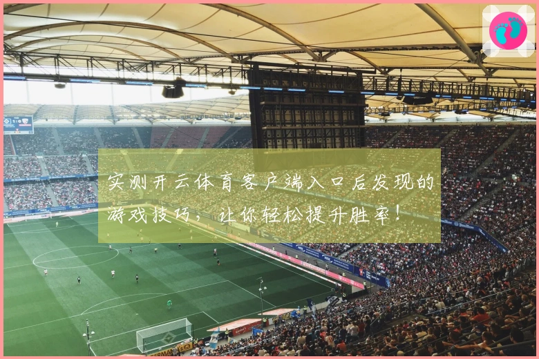 实测开云体育客户端入口后发现的游戏技巧，让你轻松提升胜率！