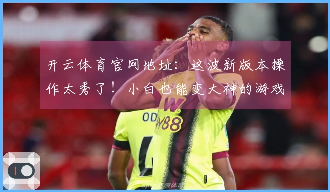 开云体育官网地址：这波新版本操作太秀了！小白也能变大神的游戏技巧分享